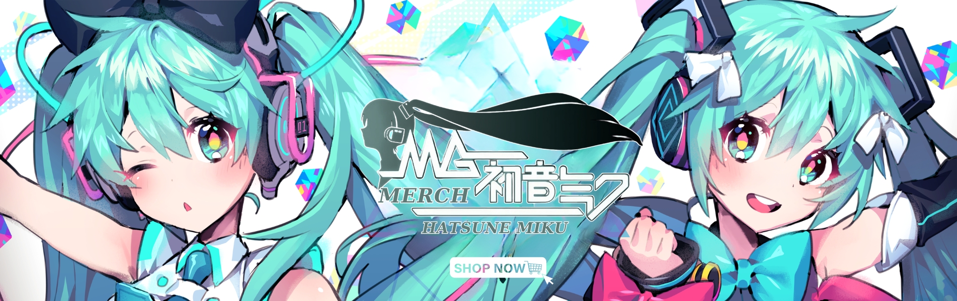 Hatsune Miku Merch banner - Hatsune Miku Merch