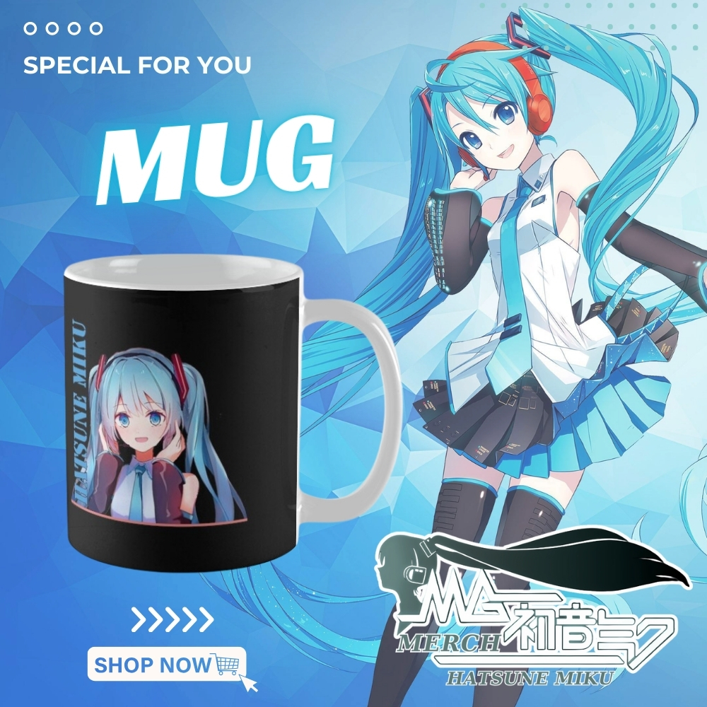 Hatsune Miku Mug - Hatsune Miku Merch