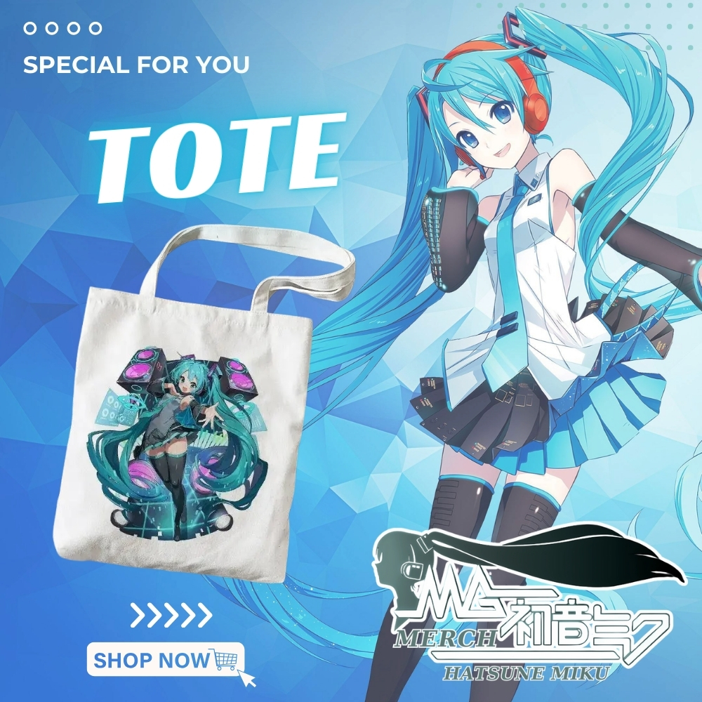 Hatsune Miku Tote - Hatsune Miku Merch