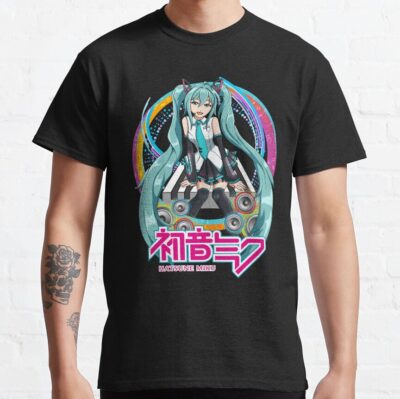 ssrcoclassic teemens10101001c5ca27c6front altsquare product1000x1000.u1 - Hatsune Miku Merch