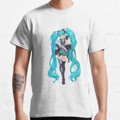 ssrcoclassic teemensfafafaca443f4786front altsquare product1000x1000.u1 1 - Hatsune Miku Merch