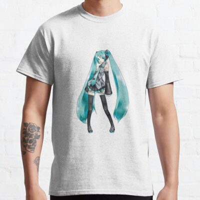 ssrcoclassic teemensfafafaca443f4786front altsquare product1000x1000.u1 6 - Hatsune Miku Merch