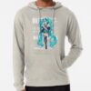 ssrcolightweight hoodiemensoatmeal heatherfrontsquare productx1000 bgf8f8f8 12 - Hatsune Miku Merch