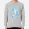 ssrcolightweight sweatshirtmensheather greyfrontsquare productx1000 bgf8f8f8 21 - Hatsune Miku Merch