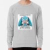ssrcolightweight sweatshirtmensheather greyfrontsquare productx1000 bgf8f8f8 28 - Hatsune Miku Merch