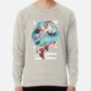 ssrcolightweight sweatshirtmensoatmeal heatherfrontsquare productx1000 bgf8f8f8 17 - Hatsune Miku Merch