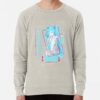 ssrcolightweight sweatshirtmensoatmeal heatherfrontsquare productx1000 bgf8f8f8 21 - Hatsune Miku Merch