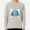 ssrcolightweight sweatshirtmensoatmeal heatherfrontsquare productx1000 bgf8f8f8 28 - Hatsune Miku Merch