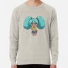 ssrcolightweight sweatshirtmensoatmeal heatherfrontsquare productx1000 bgf8f8f8 4 - Hatsune Miku Merch