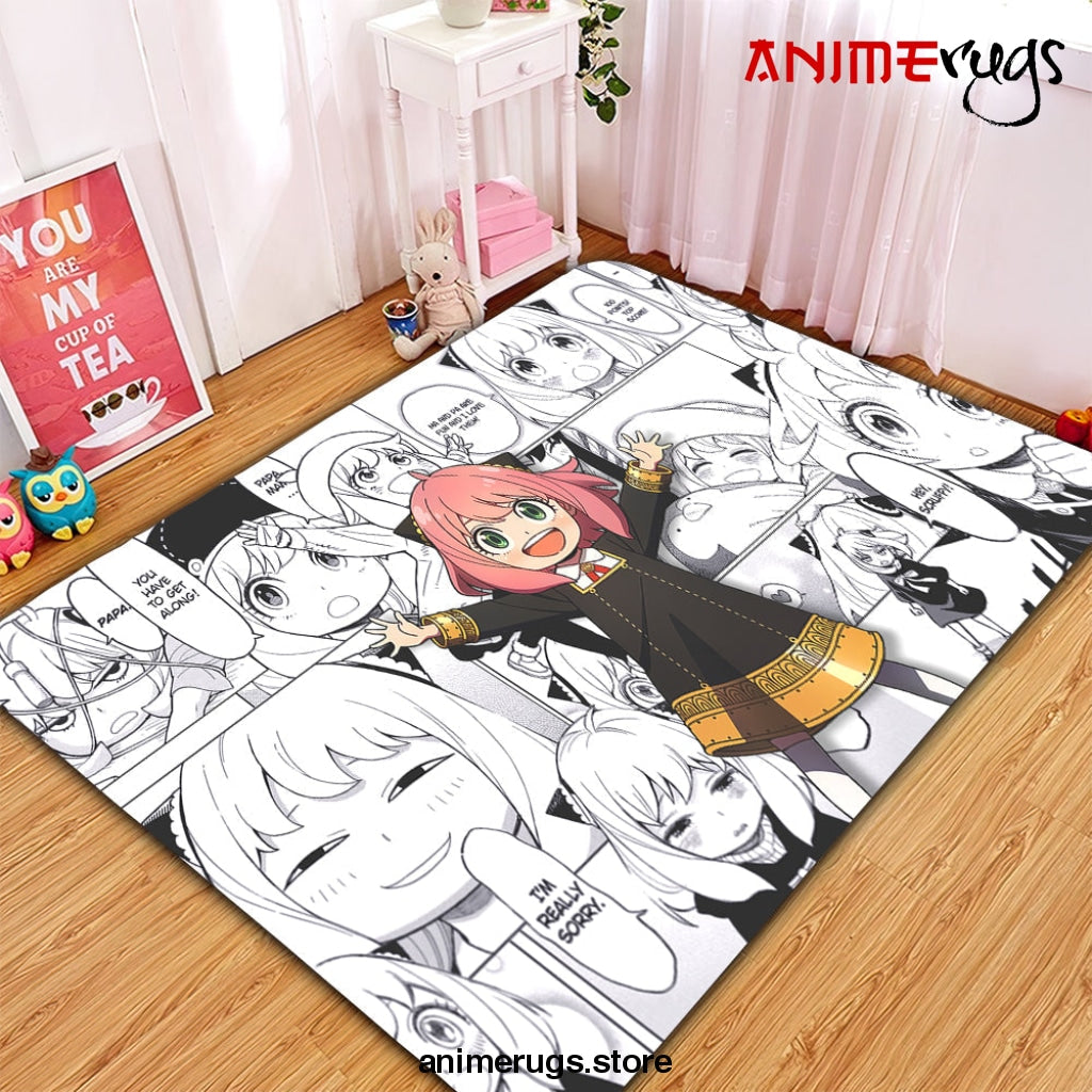 anya forger spy x family rug carpet home room decor 648 - Hatsune Miku Merch